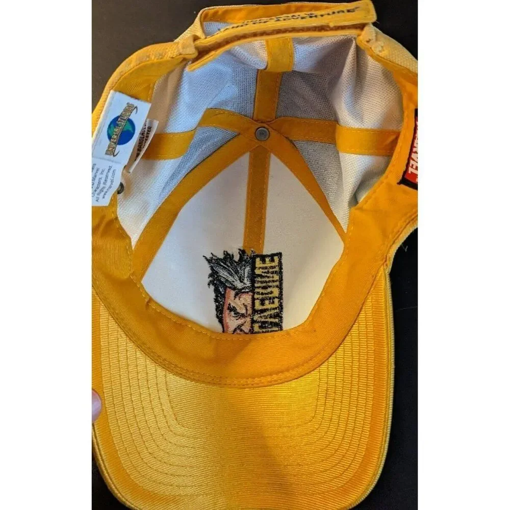 * Marvel Universal Studios Wolverine Yellow Hat Rare Y2K